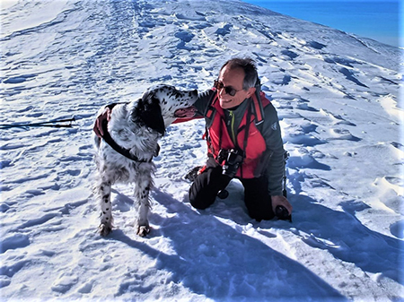 Dai Piani al Monte Avaro neve, sole, ventooo ! 4febb23 - FOTOGALLERY